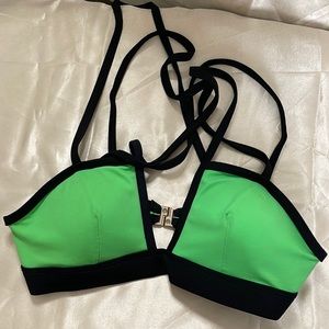 Neon Green Bathing Suit Top